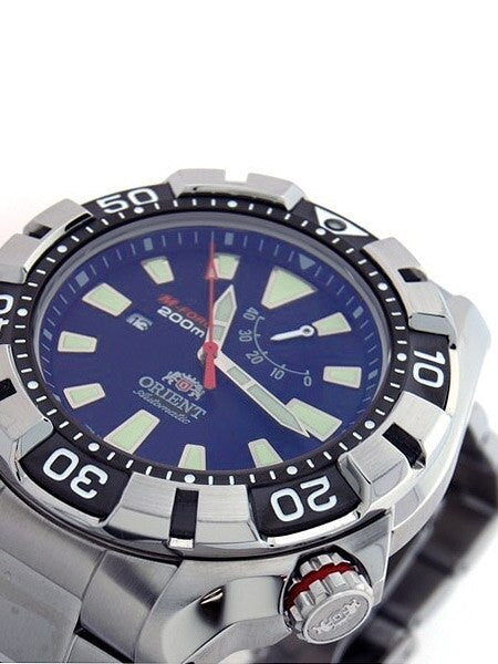 Orient M-Force Automatic Blue Dive Watch with Power Reserve Meter #SEL03001D