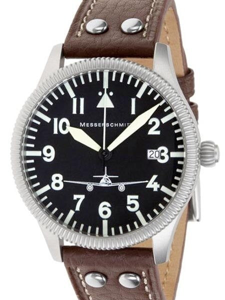 Islander Messerschmitt 40mm Sand Blasted Case with Coin Edge Bezel #ME262-41B, photo 1 of 5