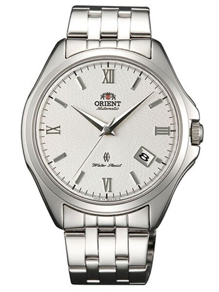 Scratch and Dent - Orient Analyst Automatic Dress Watch with Patterned White Dial and Sapphire Crystal #ER1U002W
