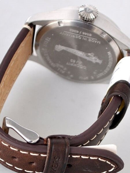 Junkers Cockpit JU52 Series Pilot Watch with Creme Color Dial #6144-5