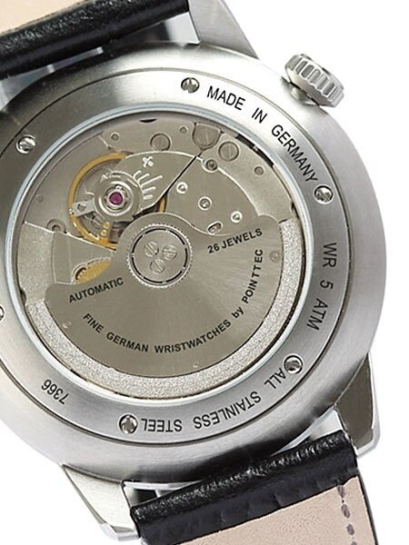 Graf Zeppelin LZ129 Flatline Automatic Watch with Power Reserve #7366-5
