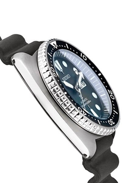 Seiko Long Island Sea Turtle Dive Watch with Double-Domed AR Sapphire Crystal #SRP777-DD