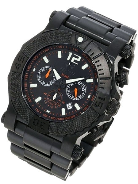 Reactor Black Nitrided, Neutron Chronograph Watch with SuperLuminova Illumination #93551