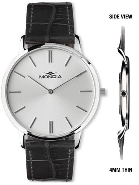 Mondia Classic Ultra-Thin Dress Watch with Sapphire Crystal #1-692-2