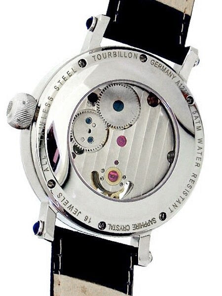 Aeromatic 1912 Flying Minute Tourbillon Hand Wind Watch with Power Reserve #A1277