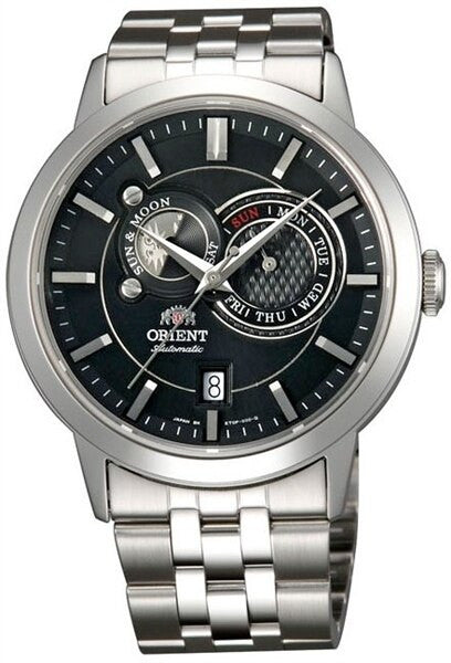 SCRATCH AND DENT - Orient Automatic Sun and Moon Watch with Sapphire Crystal #ET0P002B-SND2