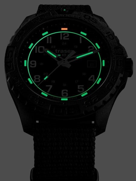 Traser Swiss Tactical Watch with Trigalight Illumination and AR Sapphire Crystal#108673