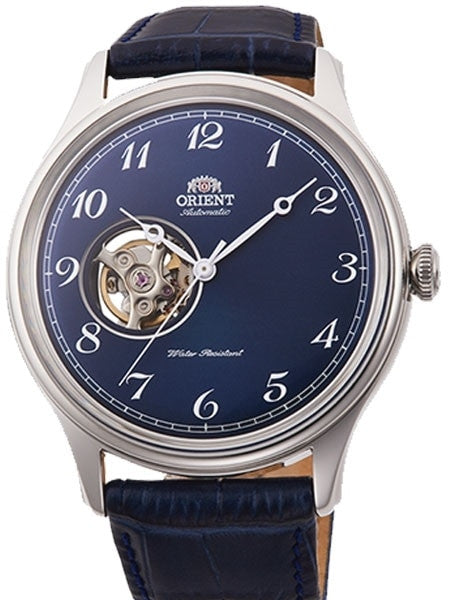 Orient Envoy Version 2 Open-Heart Automatic Watch with Leather Strap #RA-AG0015L10A