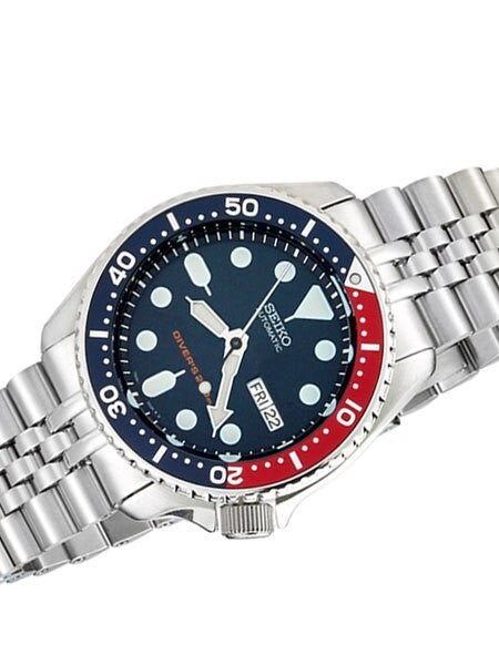 Seiko SKX009 Divers Automatic Watch Super-J "Louis" Edition with a Flat Sapphire Crystal #SKX009