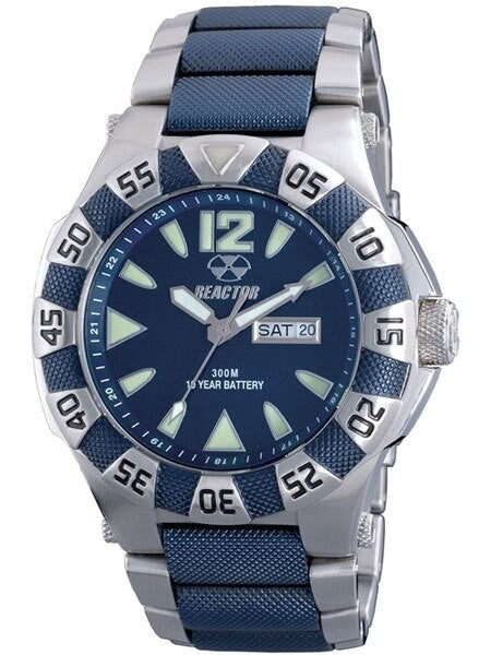 Reactor Gamma SS 300 Meter Dive Watch with SuperLuminova Illumination and Stainless Steel Case #53303