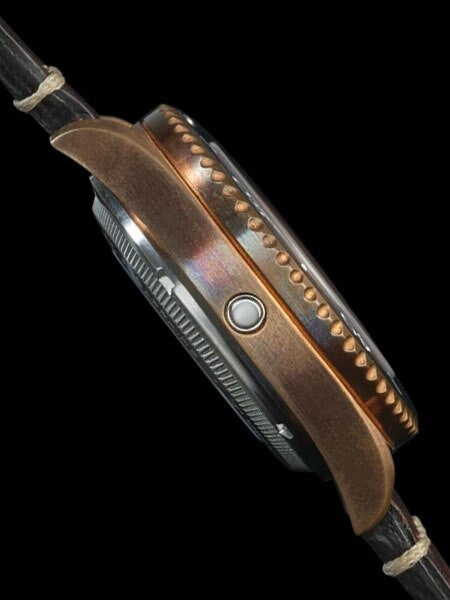 Spinnaker Tesei Swiss Automatic Sports Watch with 43mm Bronze Case and Brown Dial #SP-5060-01
