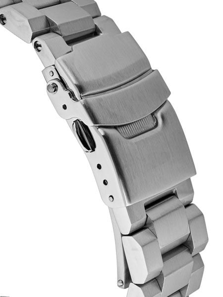 Islander 20mm Brushed 3-Link Bracelet for 42mm Seiko Samurai #BRAC-133