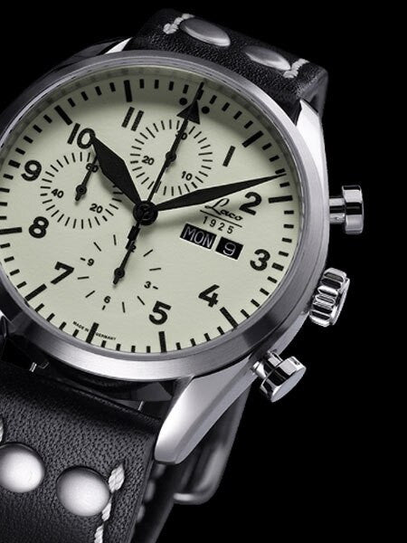 Laco Havanna Valjoux 7750 Swiss Automatic Chronograph with Fully Luminous Dial #861892