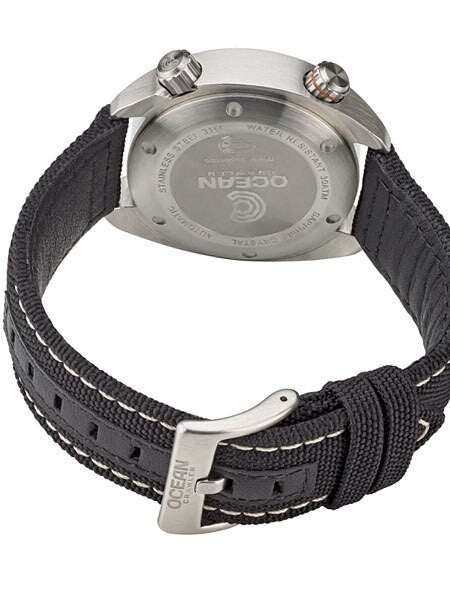 Ocean Crawler Great Lakes 300-Meter Dive Watch with Swiss Movement and Black Dial #CD-1231
