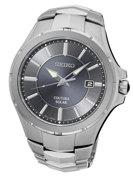 Seiko Coutura Solar Powered Watch with Sapphire Crystal #SNE411