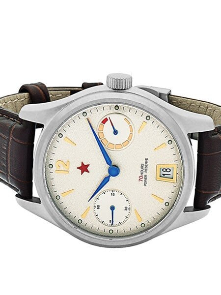 Red Star Automatic Watch with 70-Hour Power Reserve, Sapphire Crystal #7799G-C