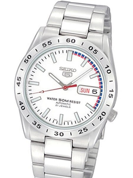 Seiko 5 Automatic Sport Watch with Stainless Steel Bracelet #SNKE07K1