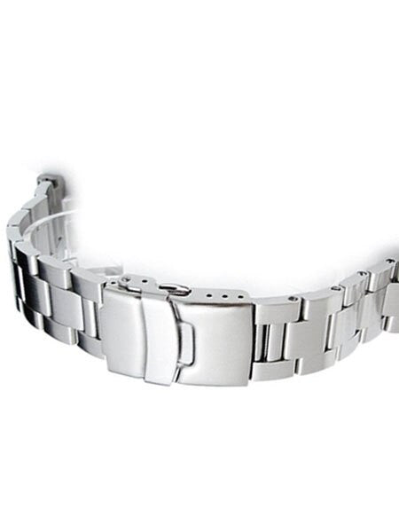 Strapcode 22mm Super-O "Boyer" watch band for SEIKO SKX007-009-011 Curved End #SS221803B019