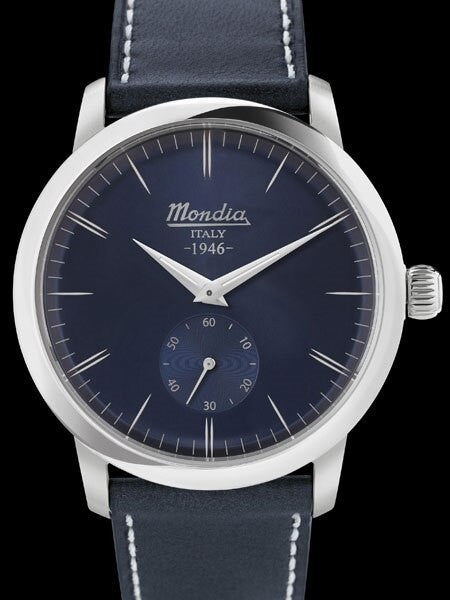 Mondia 1946 Heritage Quartz Watch with Blue Dial #MI774SS-02BL-CP