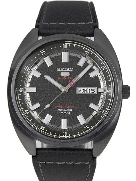 Seiko Limited Edition Automatic 24-Jewel Watch with a 44mm Turtle-Style Case #SRPB73J1