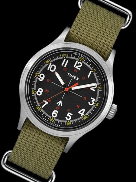 Timex x Todd Snyder Military Inspired 40mm Watch with Fabric Strap #TW4B05800JR