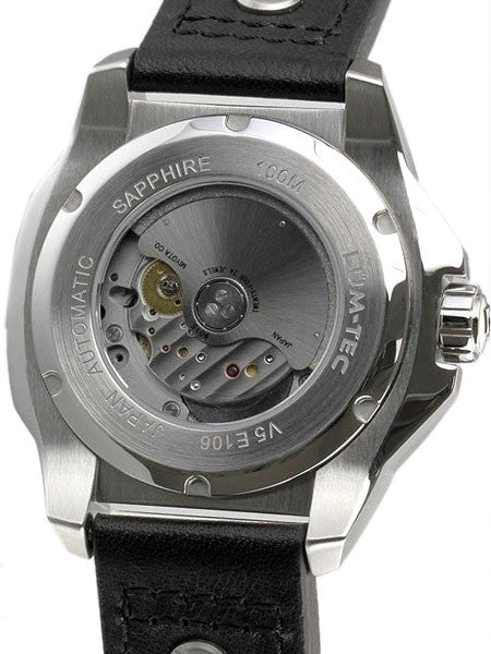 Lum-Tec 44mm V5 High-Beat Automatic Watch with Luminous Dial, AR Sapphire Crystal #V5