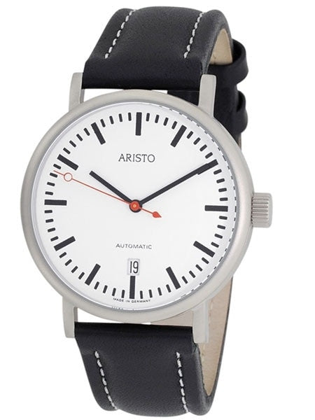 Aristo 3H146 Railways Styled Watch with Swiss Automatic Movement