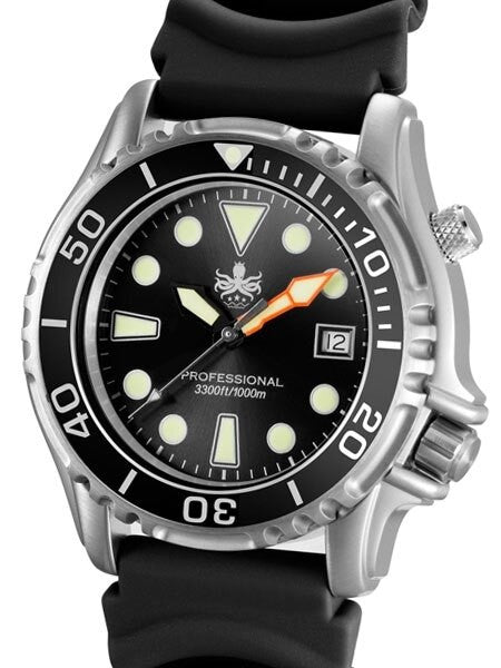 PHOIBOS 1000-Meter Ocean Master Quartz Dive Watch with Sapphire Crystal #PX005C