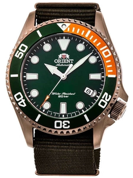 Orient Rose Goldtone Automatic Dive Watch with Sapphire Crystal #RA-AC0K04E10B
