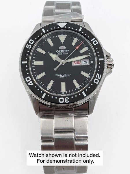 Polished Stainless Steel (Coin Edge) Bezel for Orient Kamasu Watches #B16-P