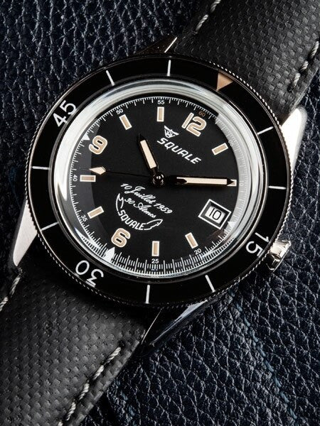 Squale Special Limited-Edition 60-Year Anniversary 300-Meter Swiss Dive Watch #60-Anniv-LE