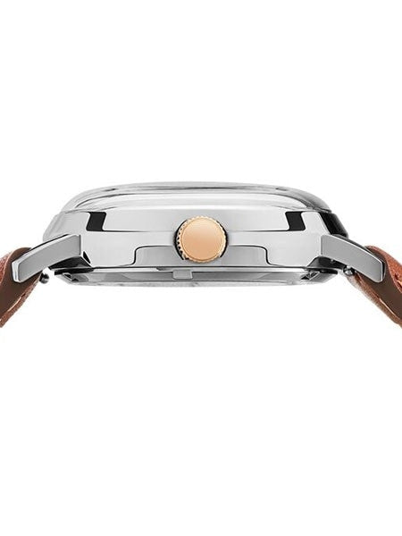 Timex 40mm Marlin 21-Jewel Automatic Watch with Stainless Steel Case and Silver Dial #TW2U11800ZV