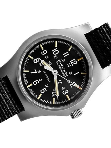 Marathon Mechanical Hand Winding General Purpose Watch with Tritium Illumination #WW194003SS