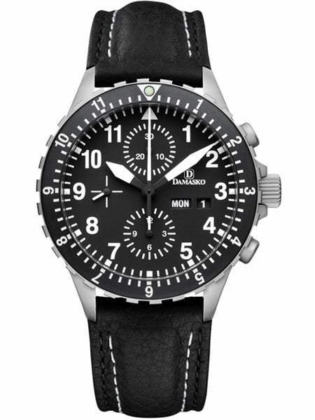 Damasko Swiss Valjoux 7750 Chronograph with Dual Time Bezel #DC66