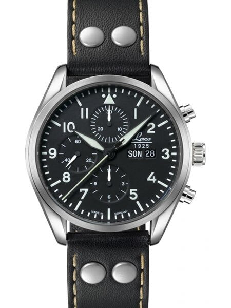 Laco Kiel Limited Edition Swiss Automatic Chronograph with Sapphire Crystal #861716