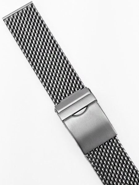 Vollmer Brushed Finish Stainless Steel Mesh Bracelet #17002H4 (22mm)