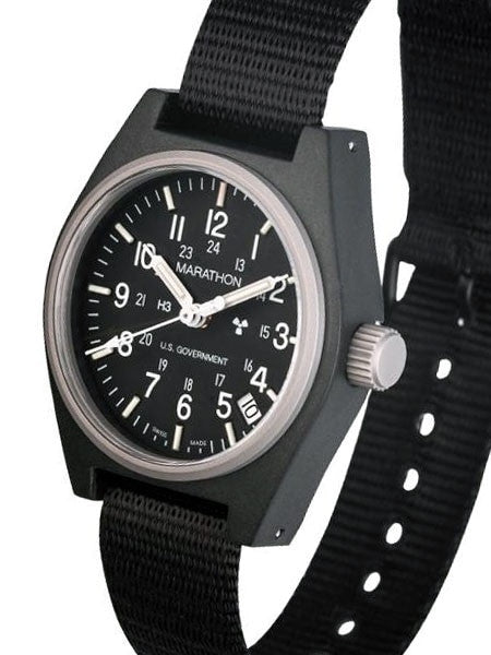 Marathon Swiss Made Quartz Military General Purpose Watch with Tritium Illumination #WW194015