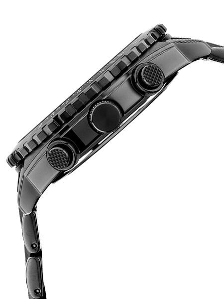 Seiko Prospex Radio Sync, Solar Powered, Chronograph, World Time Watch with Black Ion Case #SSG007