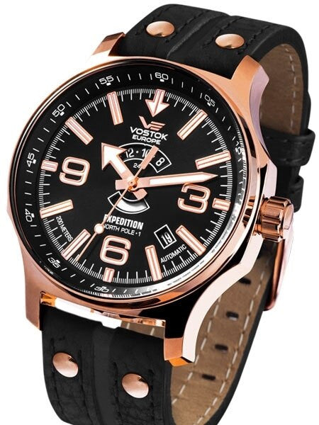 Vostok-Europe Expedition North Pole Automatic Watch with Day-Night Indicator #595B536