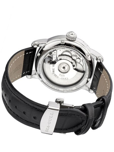 Sea-Gull 41mm Automatic Watch with Dual-Time Displays #819.380