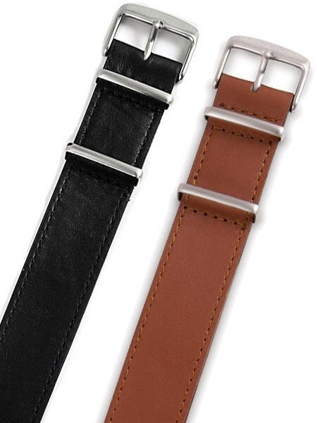 Marathon 18mm Leather One-Piece Strap #WW005011