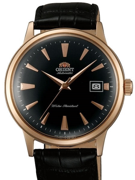 Orient 2nd Generation Automatic Watch with Rose Goldtone Case and Hour Markers #AC00001B