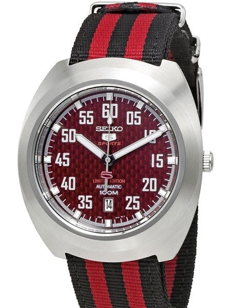 Seiko Sports 5 Automatic 23-Jewel Watch with a 44mm Turtle-Style Case #SRPA87K1