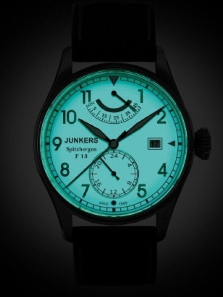 Junkers Spitzbergen F13, Power Resverve Automatic, Luminous Dial, Sapphire Crystal #6160-5