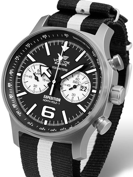 Vostok-Europe Expedition North Pole Chronograph with 60 Minute Sub-Dial #5955199-N
