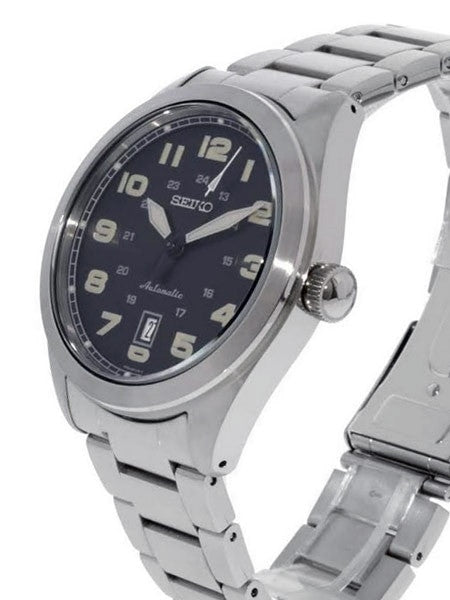 Seiko NEO Sports, Automatic Watch with Stainless Steel Bracelet, Black Dial #SRPC85K1