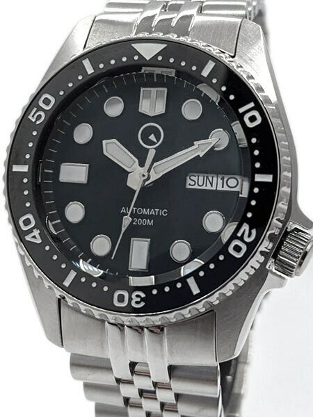 Scratch and Dent - Islander 38mm Automatic Dive Watch  AR Sapphire Crystal, and Luminous Ceramic Bezel Insert #ISL-05