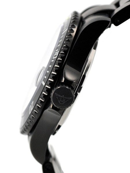 Squale 200 meter Classic Swiss Automatic Dive watch with Sapphire Crystal #1545-C-DLC