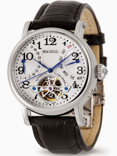 Sea-Gull 40mm Automatic Retrograde Watch with Sapphire Crystal #M171S