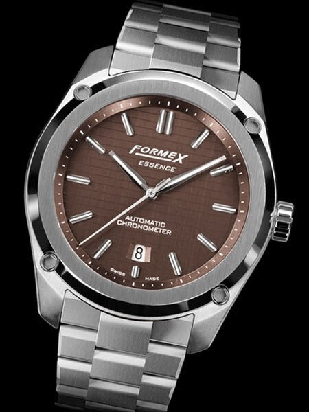 Formex Essence Swiss Automatic Chronometer with Brown Dial #0330.1.6351.100